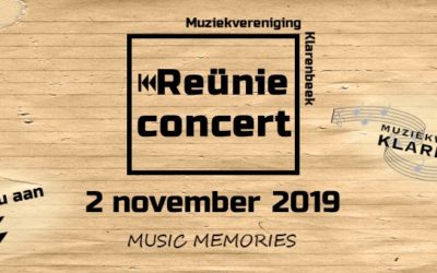 Reünieconcert 2 november 2019