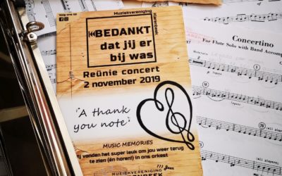 Geslaagd reuniëconcert 2 november 2019