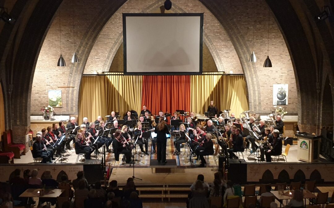 Muziekvereniging Klarenbeek speelt in vol Boshuis