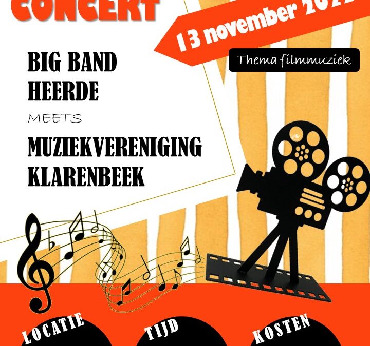 Big Band Heerde meets Muziekvereniging Klarenbeek